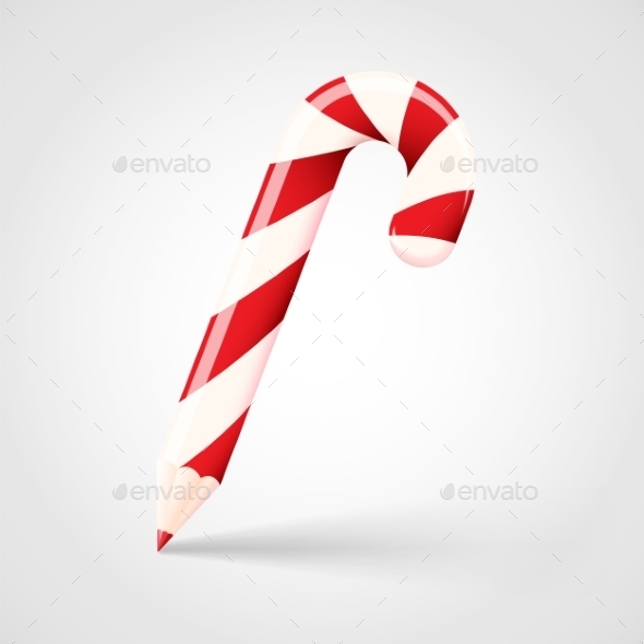 GraphicRiver Candy Cane Pencil Abstract Vector Christmas Concep 9262115 GraphicRiver Candy Cane Pencil Abstract Vector Christmas Concep 9262115