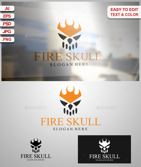 Fire Skull