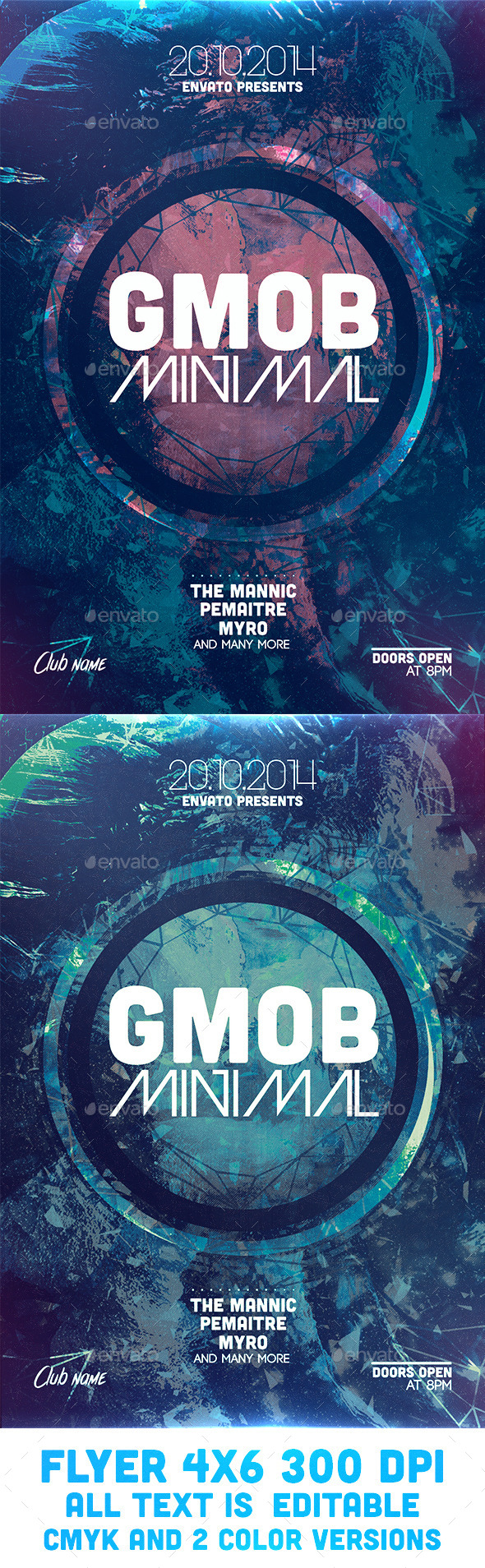 GraphicRiver GMOB Minimal Flyer Template 9263824 GraphicRiver GMOB Minimal Flyer Template 9263824
