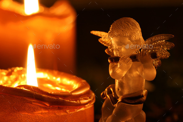 Christmas Angel Making Music (Misc) Photo Download