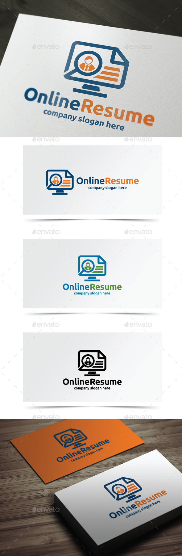 GraphicRiver Online Resume 9264256 GraphicRiver Online Resume 9264256