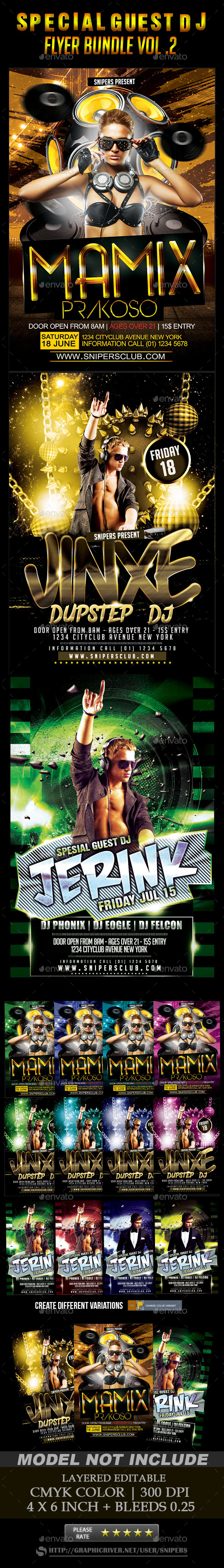 GraphicRiver Special Guest Dj Flyer Bundle Vol.2 9265900 GraphicRiver Special Guest Dj Flyer Bundle Vol.2 9265900