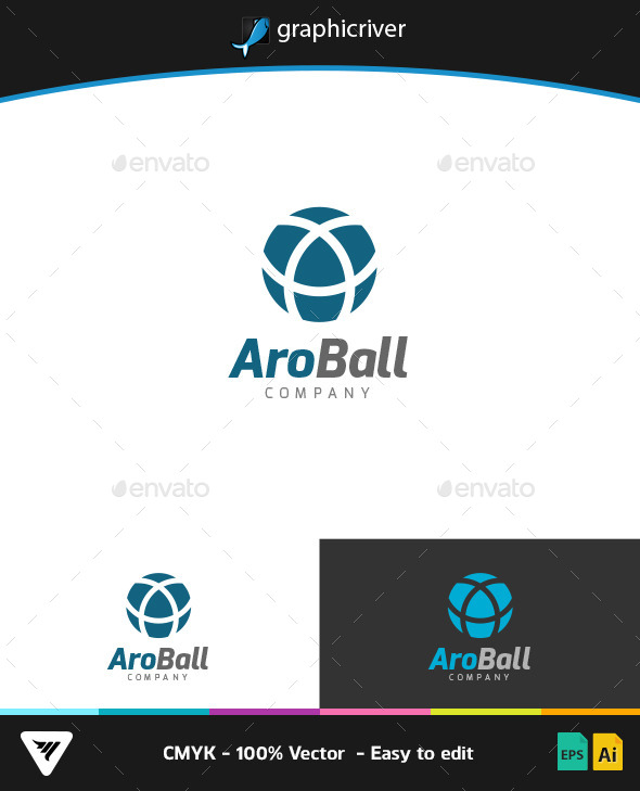 GraphicRiver AroBall Logo 9266191 GraphicRiver AroBall Logo 9266191