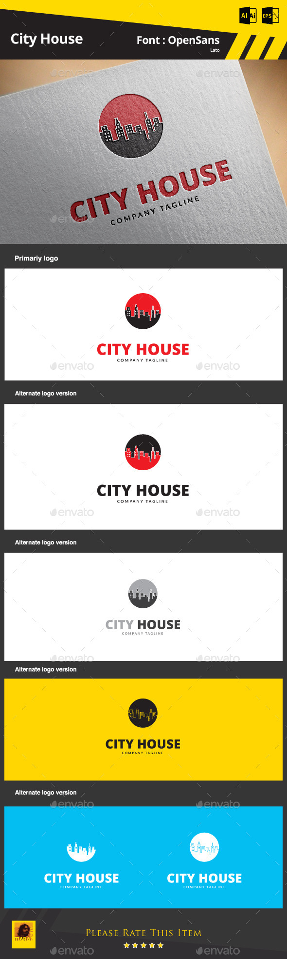 GraphicRiver City House 9266661 GraphicRiver City House 9266661