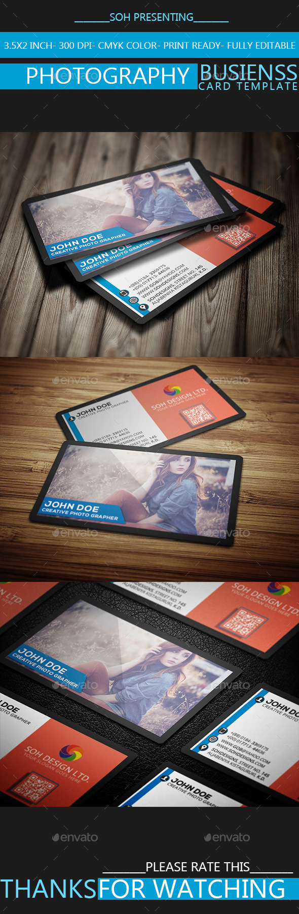 GraphicRiver Photography Business Card Template Vol.35 9267484 GraphicRiver Photography Business Card Template Vol.35 9267484