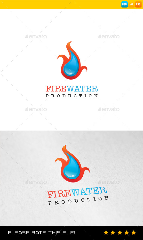 GraphicRiver Fire Logo 9268125 GraphicRiver Fire Logo 9268125