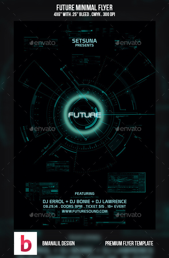 GraphicRiver Future Minimal Flyer 9268147 GraphicRiver Future Minimal Flyer 9268147