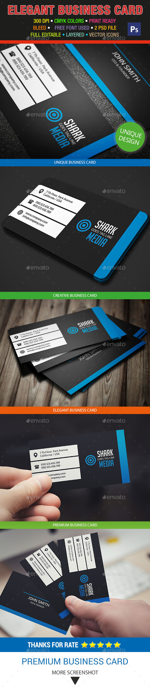 GraphicRiver Elegant Business Card 327 9269021 GraphicRiver Elegant Business Card 327 9269021