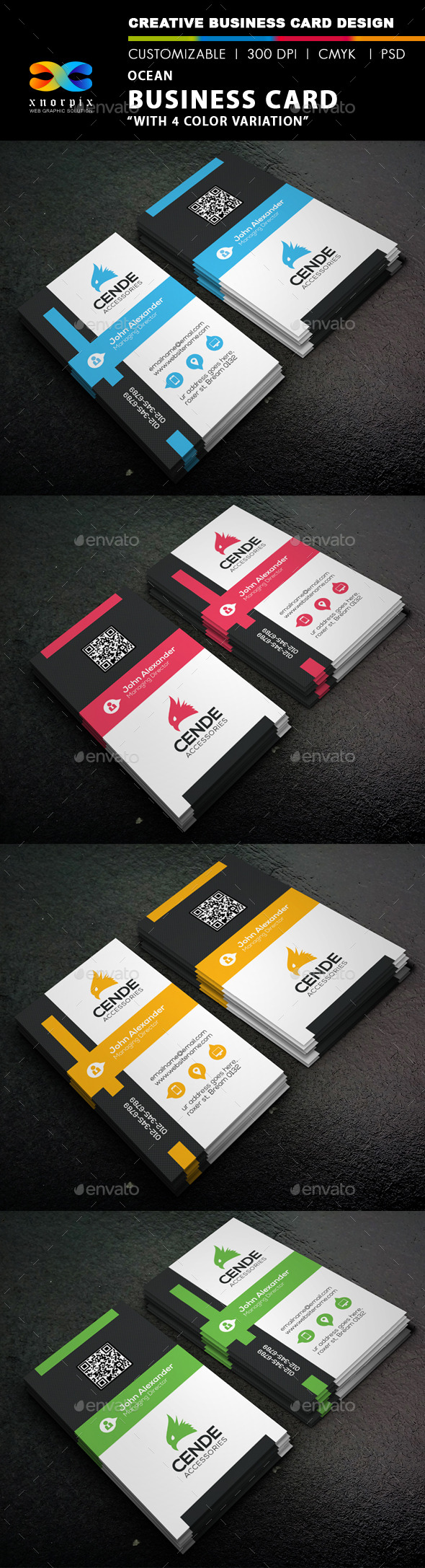 GraphicRiver Ocean Business Card 9269377 GraphicRiver Ocean Business Card 9269377