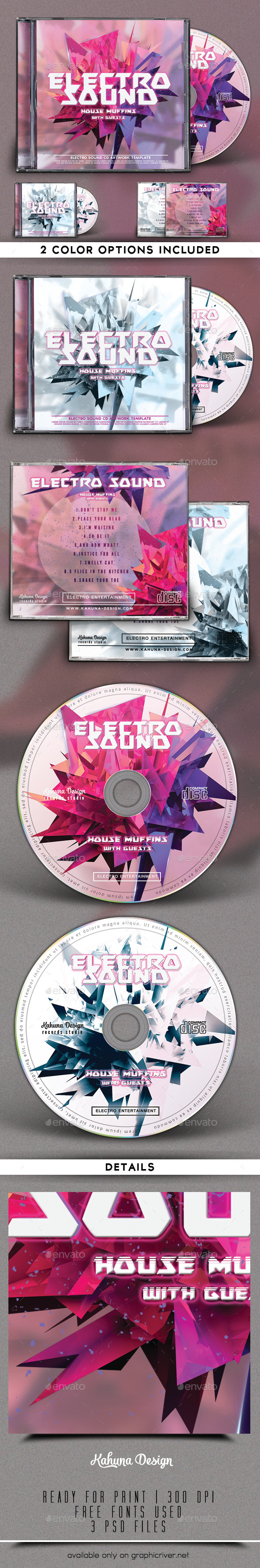 GraphicRiver Electro Sound CD Artwork 9269925 GraphicRiver Electro Sound CD Artwork 9269925