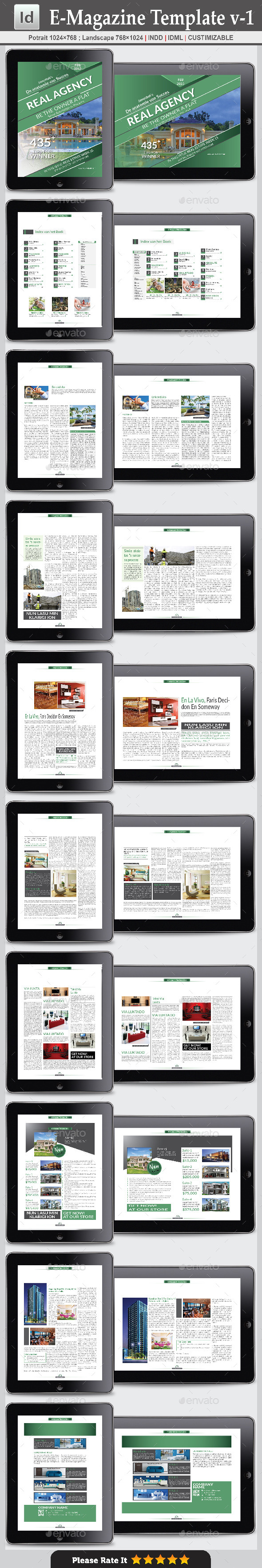E-Magazine Template v-1 E-Magazine Template v-1