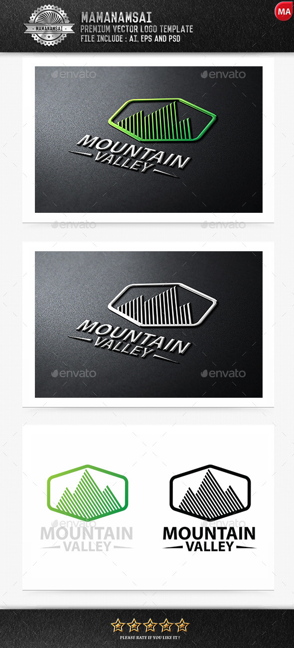 GraphicRiver Mountain Logo 9270656 GraphicRiver Mountain Logo 9270656