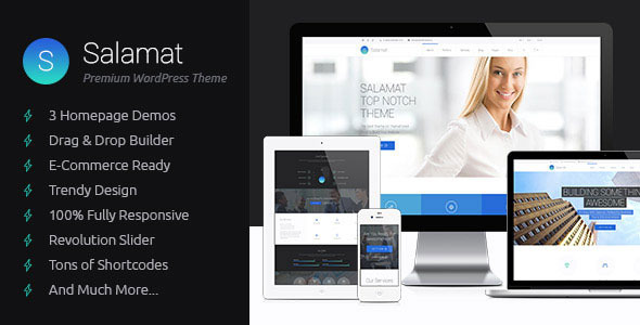 Salamat Multipurpose WordPress Theme Salamat Multipurpose WordPress Theme