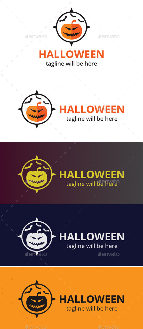GraphicRiver Halloween Logo 9272042 GraphicRiver Halloween Logo 9272042