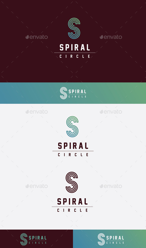 GraphicRiver Spiral Cicle Logo 9272271 GraphicRiver Spiral Cicle Logo 9272271