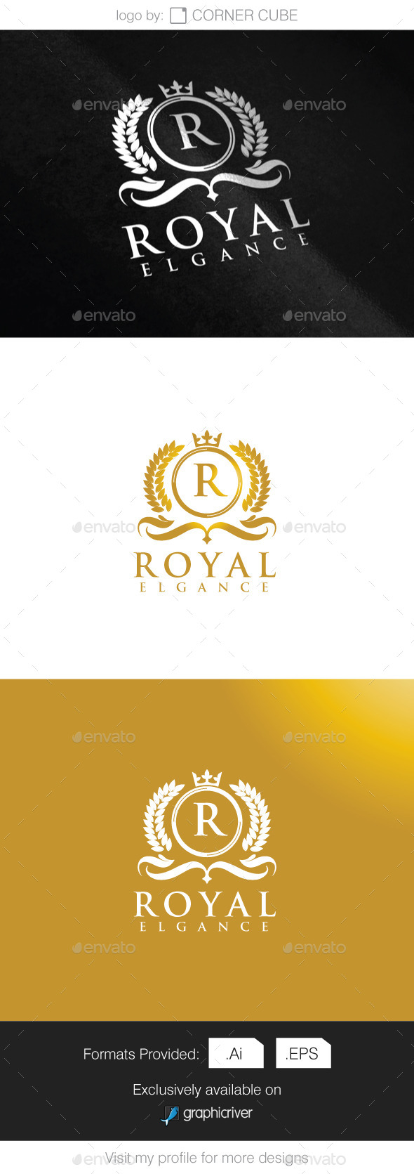 GraphicRiver Royal Elegance Logo 9272730 GraphicRiver Royal Elegance Logo 9272730