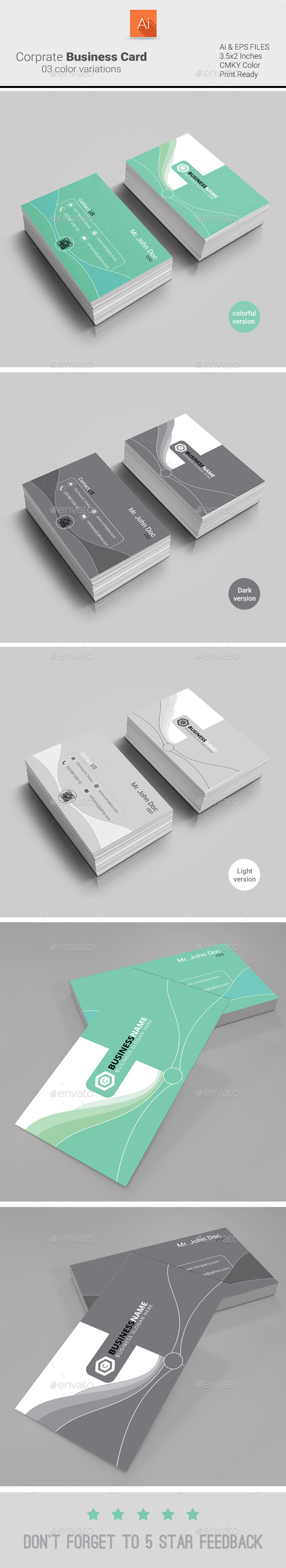 GraphicRiver Corporate Business Card 9273241 GraphicRiver Corporate Business Card 9273241