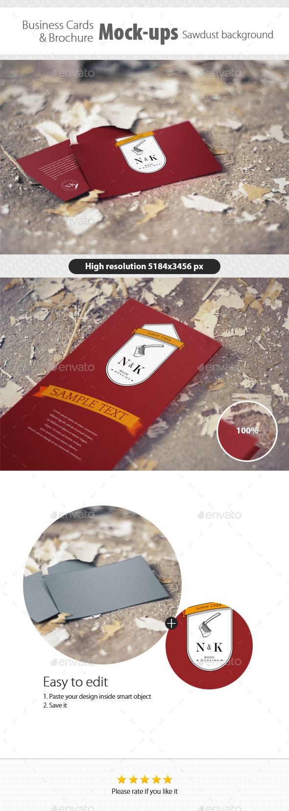 GraphicRiver Business Card Brochure Mock-Ups Sawdust Background 9223531 GraphicRiver Business Card Brochure Mock-Ups Sawdust Background 9223531