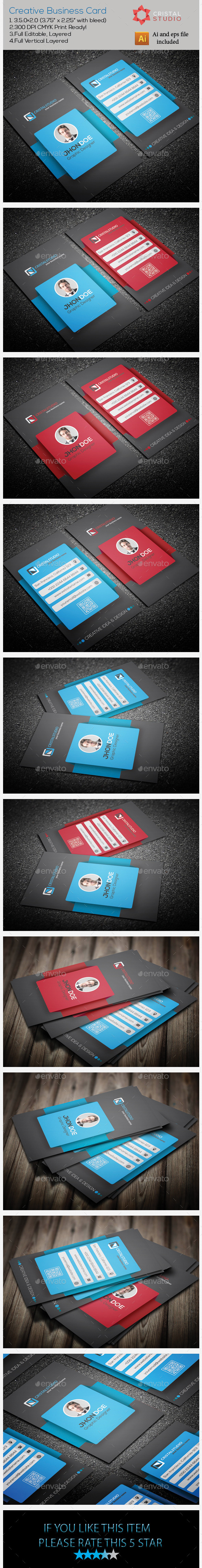 GraphicRiver Creative Business Card 9221253 GraphicRiver Creative Business Card 9221253