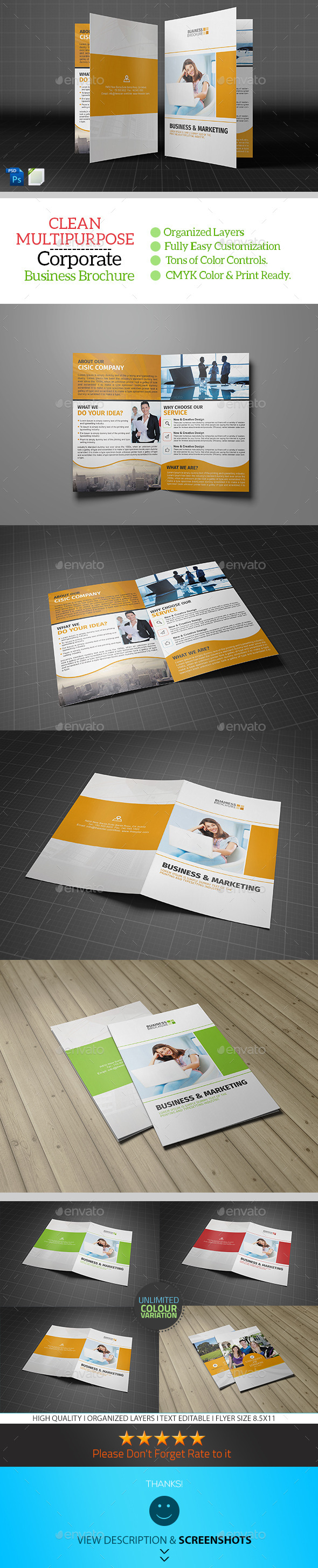 GraphicRiver Corporate Bifold Brochure Template Vol04 9274678 GraphicRiver Corporate Bifold Brochure Template Vol04 9274678