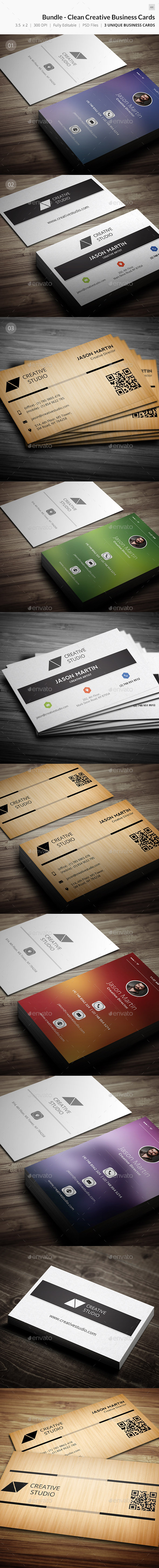 GraphicRiver Bundle Creative Clean Business Card 44 9274925 GraphicRiver Bundle Creative Clean Business Card 44 9274925