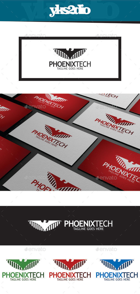 GraphicRiver Phoenix Technology Logo 9275813 GraphicRiver Phoenix Technology Logo 9275813