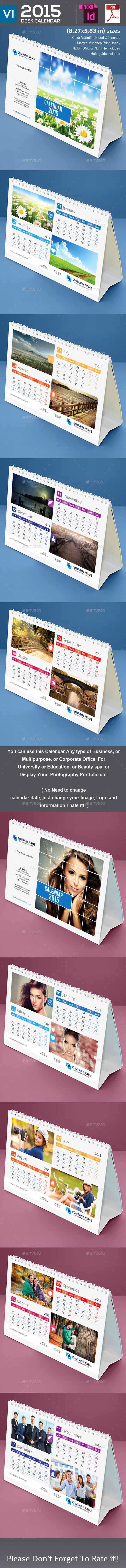 GraphicRiver 2015 Desk Calendar V1 9237357 GraphicRiver 2015 Desk Calendar V1 9237357