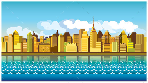 GraphicRiver City Colorful 9275930 GraphicRiver City Colorful 9275930