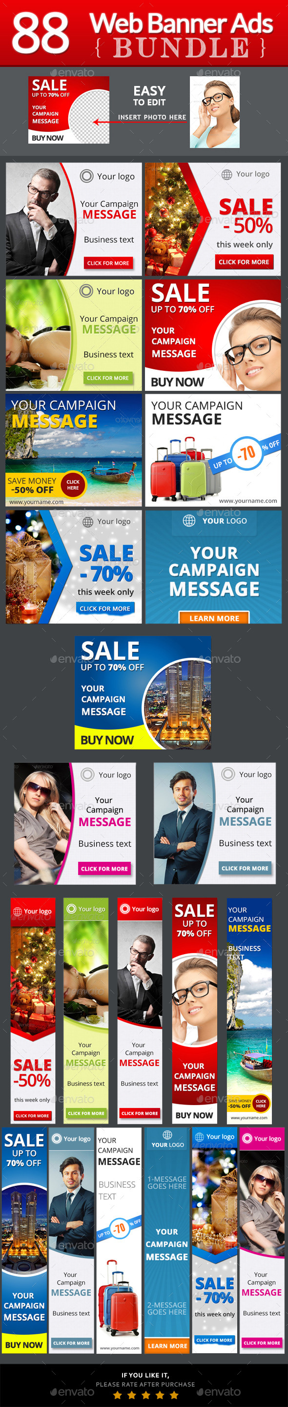 GraphicRiver Web Banner Ads Bundle 9276503 GraphicRiver Web Banner Ads Bundle 9276503