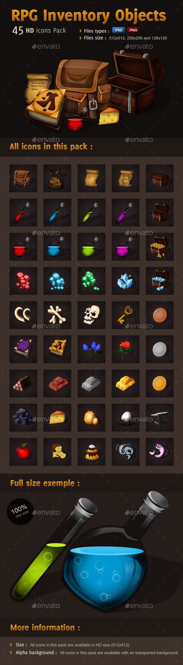 RPG Icons Pack Inventory Objects RPG Icons Pack Inventory Objects