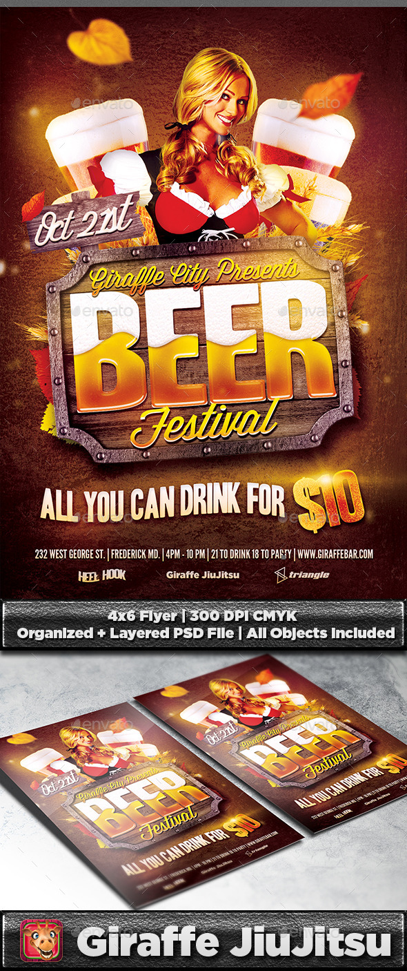 GraphicRiver Beer Festival Flyer Template 9235472 GraphicRiver Beer Festival Flyer Template 9235472