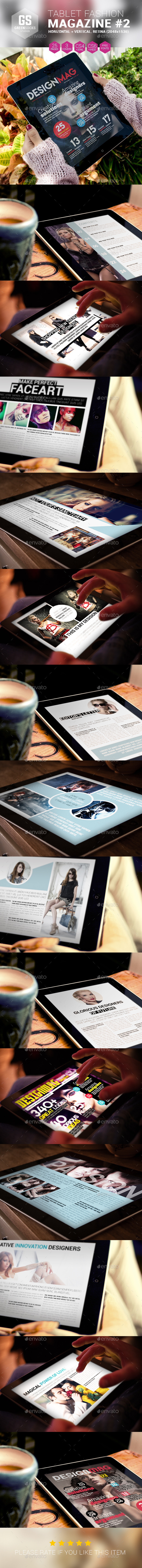 GraphicRiver Tablet Fashion Magazine 9277016 GraphicRiver Tablet Fashion Magazine 9277016
