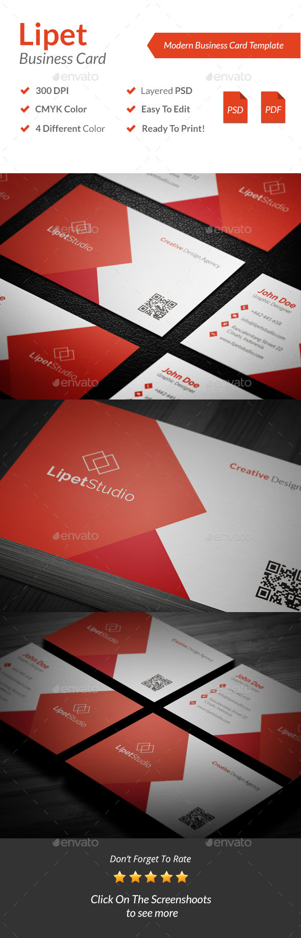GraphicRiver Lipet Modern Business Card Template 9277119 GraphicRiver Lipet Modern Business Card Template 9277119