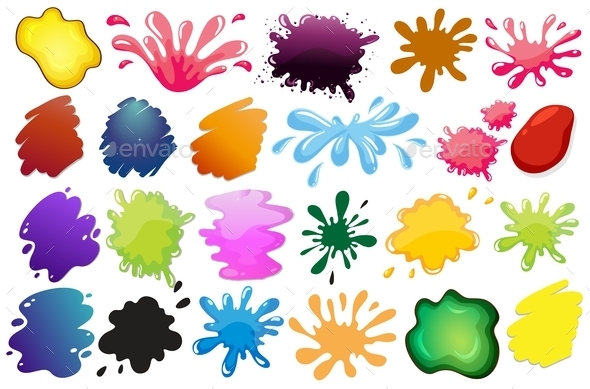 Ink Splashes (Decorative Symbols)