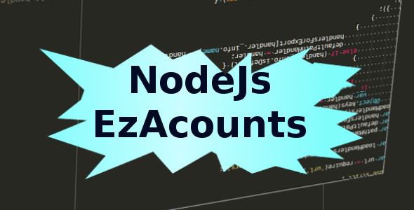 CodeCanyon NodeJs Ez Accounts 9077463 CodeCanyon NodeJs Ez Accounts 9077463