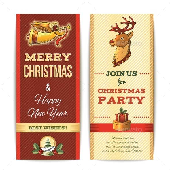 Vertical Christmas Banner (Christmas)