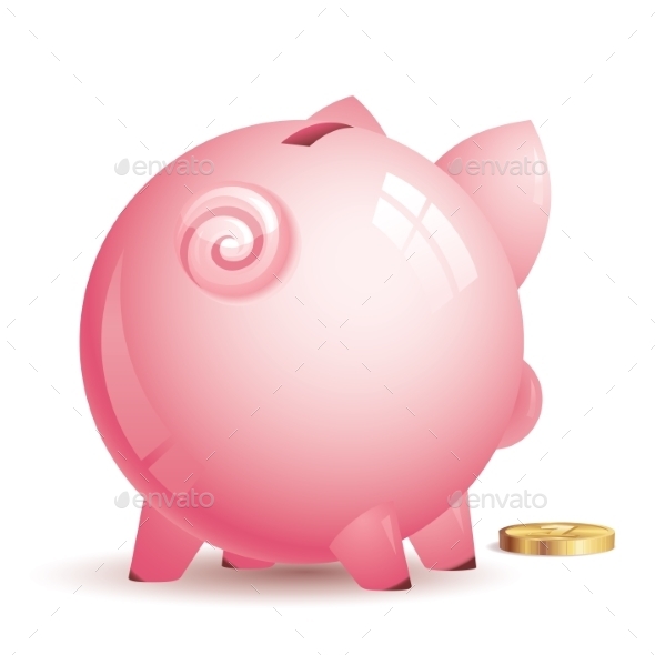 GraphicRiver Piggy Bank 9278847 GraphicRiver Piggy Bank 9278847