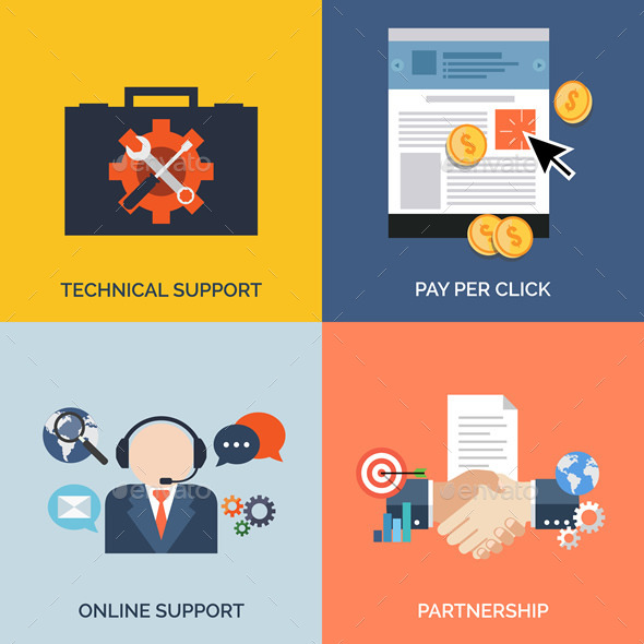 GraphicRiver Set of Flat Design Concept Icons for Business 9279176 GraphicRiver Set of Flat Design Concept Icons for Business 9279176