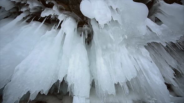 Panorama of Hanging Icicle 13 Panorama of Hanging Icicle 13