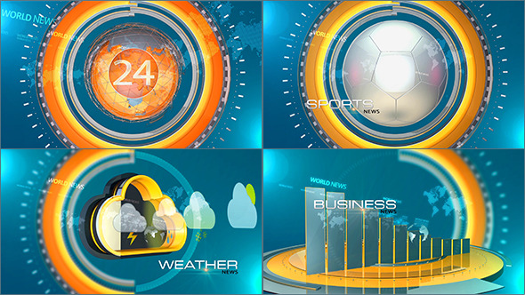 Broadcast Design News Package Broadcast Design News Package