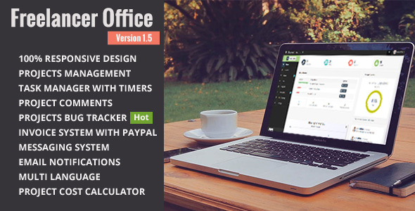Freelancer Office - CodeCanyon Item for Sale