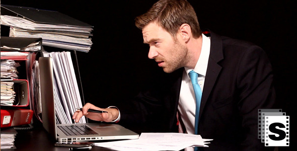 Too Much Work For Businessman Too Much Work For Businessman