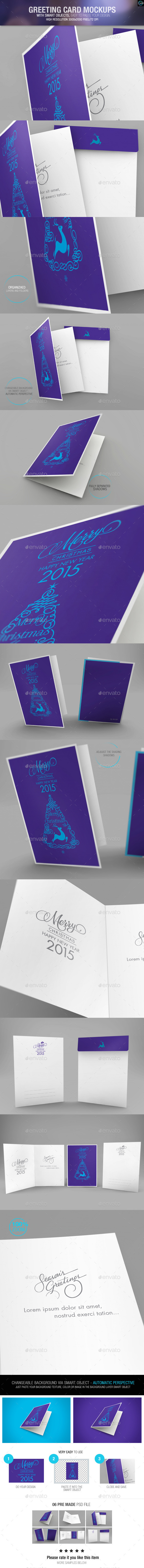 Greeting Card Mockups