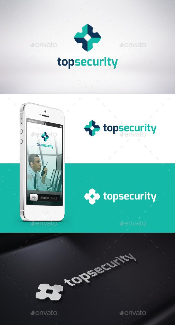 GraphicRiver Top Security Logo Template 9273308 GraphicRiver Top Security Logo Template 9273308