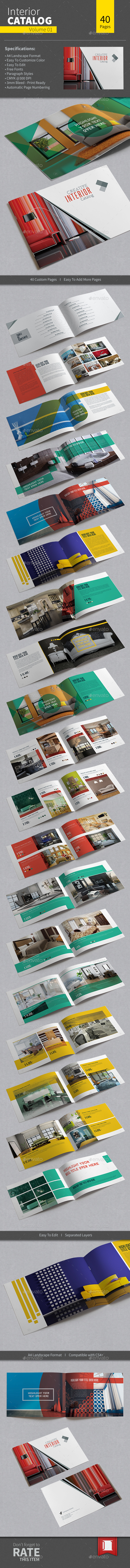 GraphicRiver Interior Catalog Volume 01 9288087 GraphicRiver Interior Catalog Volume 01 9288087