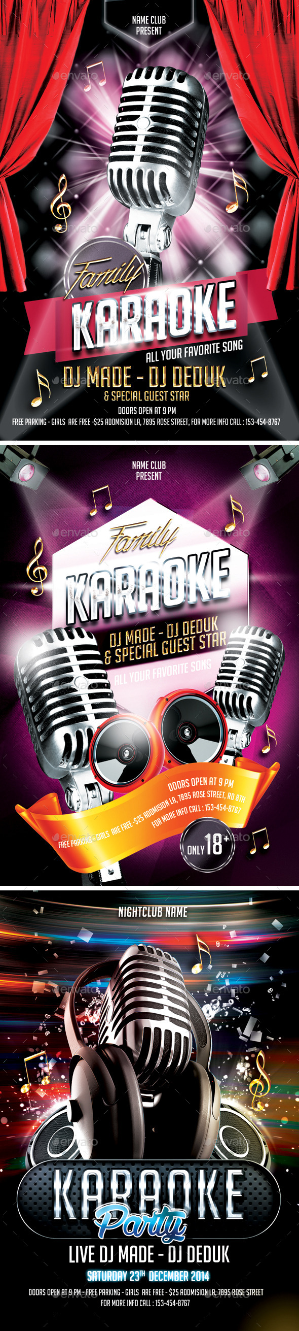 GraphicRiver Karaoke Bundle 9289191 GraphicRiver Karaoke Bundle 9289191