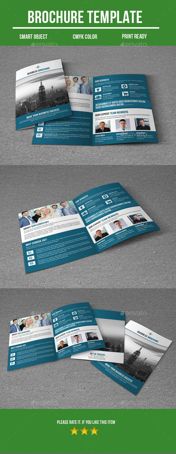 Bi - Fold Business Brochure (Corporate)