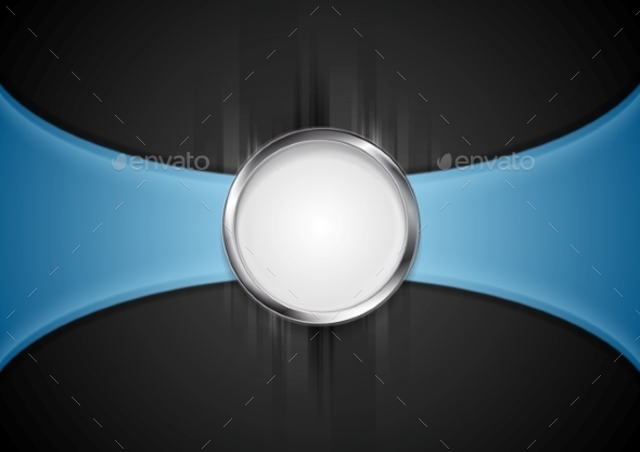 Background with Silver Button (Backgrounds)