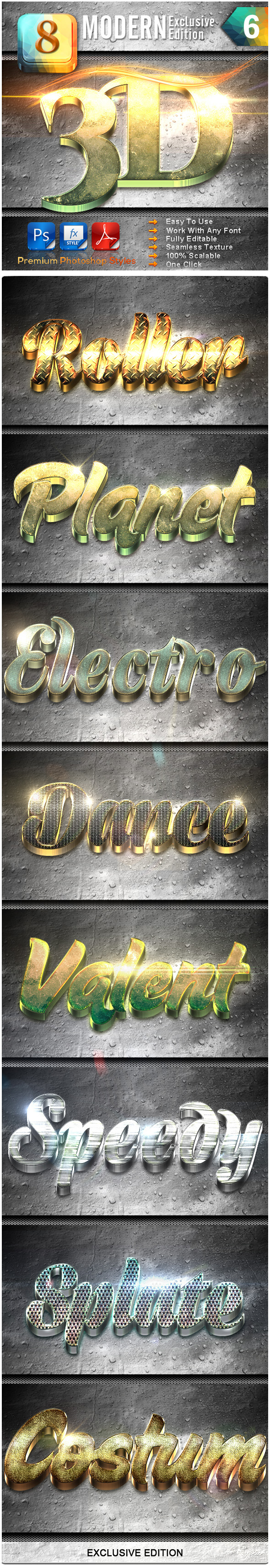 GraphicRiver 8 Modern 3D Exclusive Edition Vol.6 9289842 GraphicRiver 8 Modern 3D Exclusive Edition Vol.6 9289842