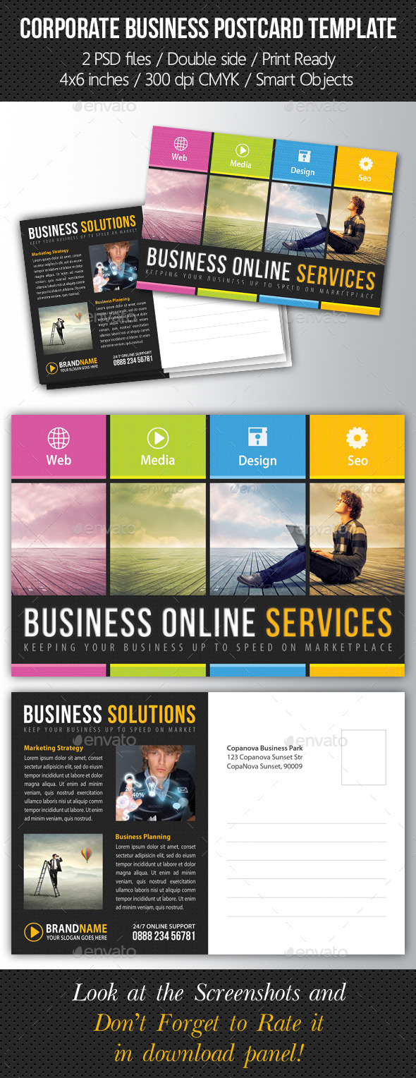 GraphicRiver Corporate Business Postcard Template V01 9289909 GraphicRiver Corporate Business Postcard Template V01 9289909